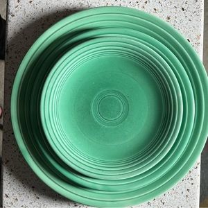 Genuine Vintage Fiestaware Sea Mist1950’s